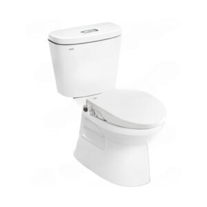 Bồn cầu 2 khối nắp rửa cơ INAX C-306A+CW-S15VN/BW1