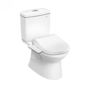 Bồn cầu nắp điện tử INAX C-504A+CW-H17VN/BW1