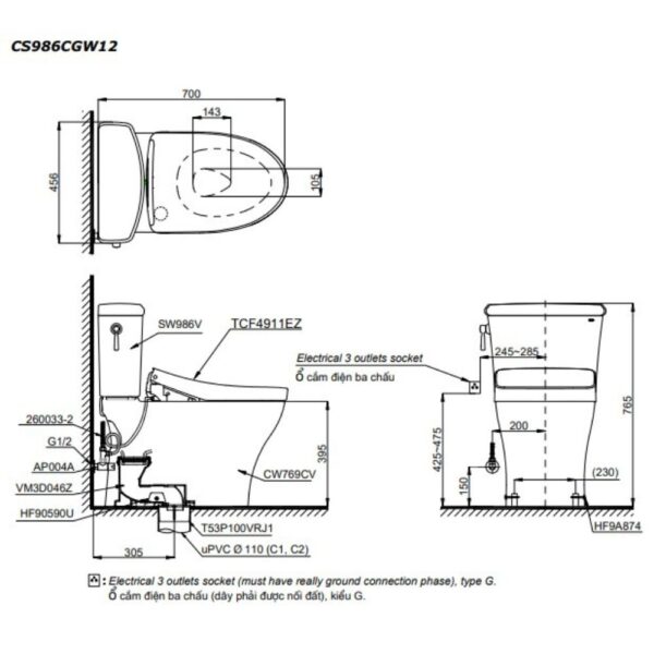 tskt-CS986CGW12#XW