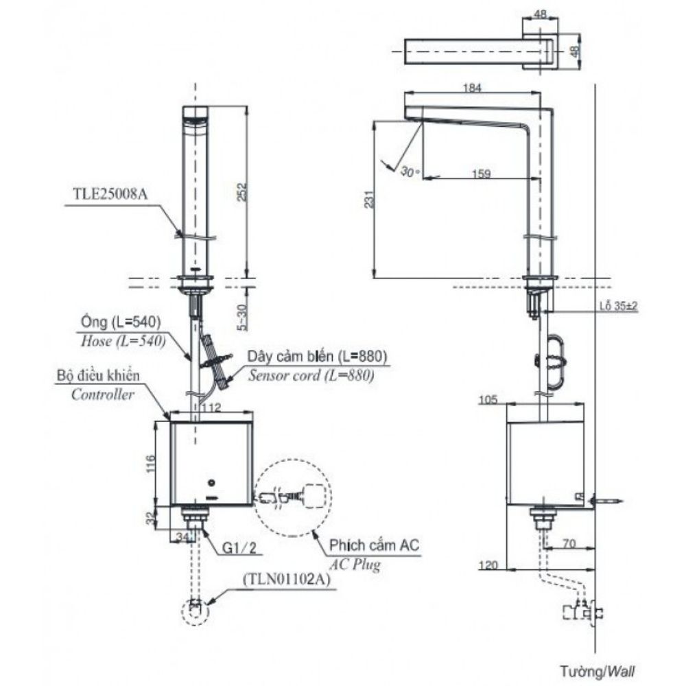 BVTK TLE25008A