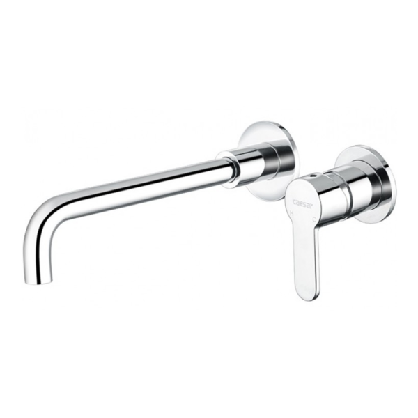Vòi Lavabo Gắn Tường Caesar B308C Nóng Lạnh
